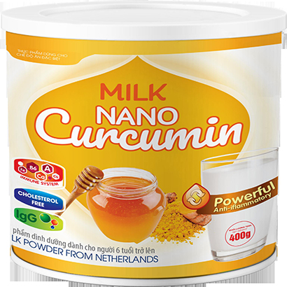 Milk Nano Curcumin 400gr
